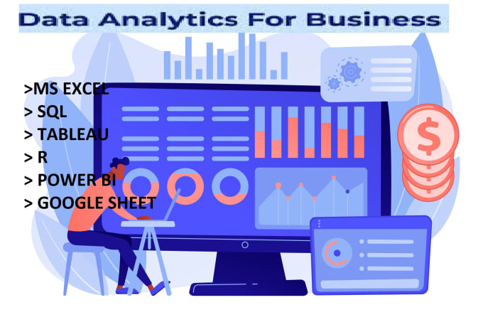 Gig Preview - Do data analysis with ms excell, sql, tableau and r