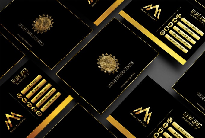 Gig Preview - Do vistaprint gold foil moo print uv spot standard business card visiting card