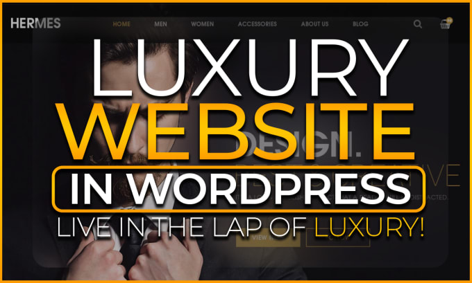 Gig Preview - Build luxury and premium website for you and provide maintenance support