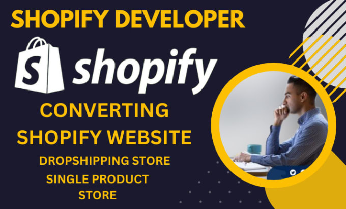 Gig Preview - Create single product shopify store and stunning shopify dropshipping store