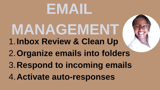 Gig Preview - Professionally declutter, manage and organize your emails