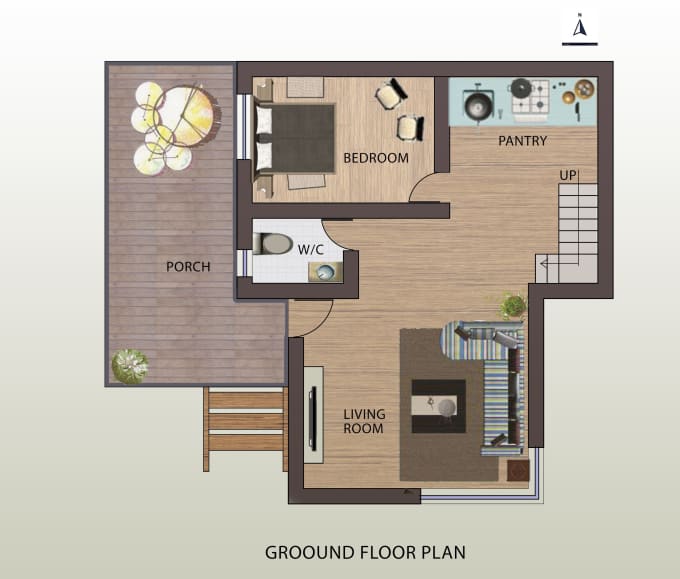 Gig Preview - Create 2d autocad plans and render it too