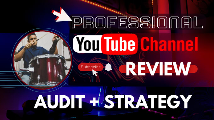 Gig Preview - Review your youtube channel and help you grow organically