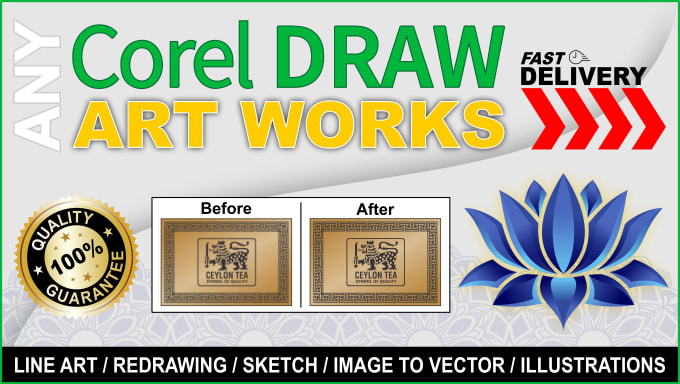 Gig Preview - Do any design in coreldraw