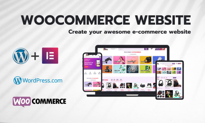 Gig Preview - Do SEO optimized wordpress woocommerce website of your business