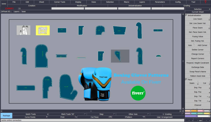 Gig Preview - Make boxing gloves pattern, light gloves, working gloves