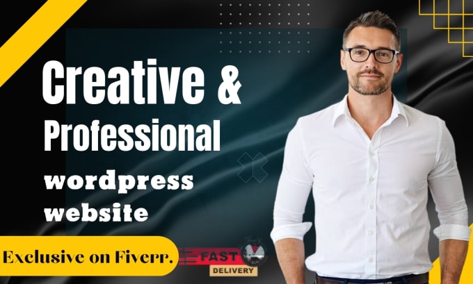 Gig Preview - Create professional wordpress website for you