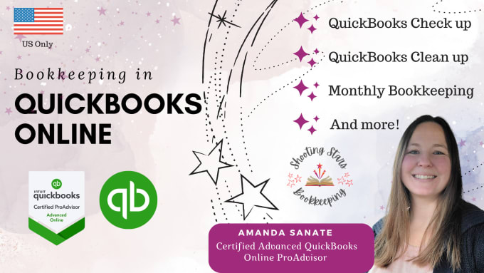 Gig Preview - Do your small business bookkeeping in quickbooks online