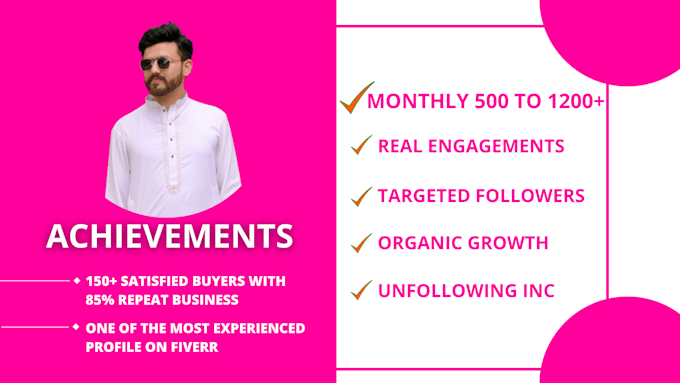 Gig Preview - Do instagram marketing for organic growth