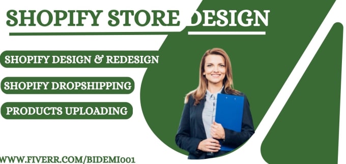 Gig Preview - Do ecommerce website shopify dropshipping store design, fix redesign expert