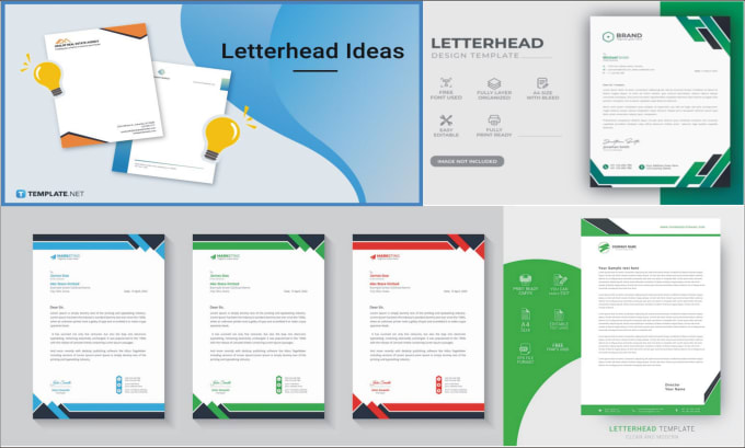 Gig Preview - Design business card letterhead and branding stationary