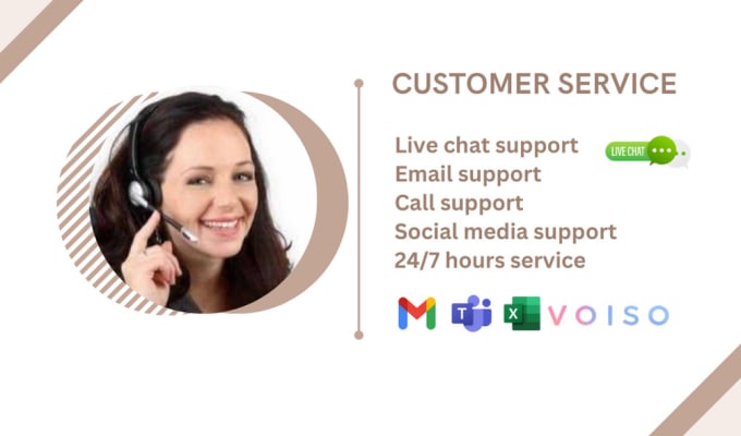 Gig Preview - Provide full time customer service support