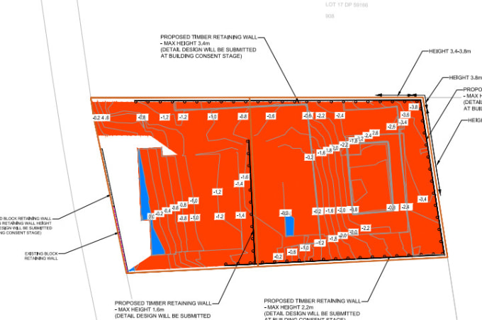 Gig Preview - Create site grading plan in civil 3d road