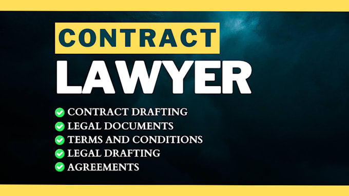 Gig Preview - Draft commercial contracts, documents and agreements