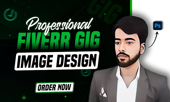 Gig Preview - Design attractive fiverr thumbnail and gig image in few hours