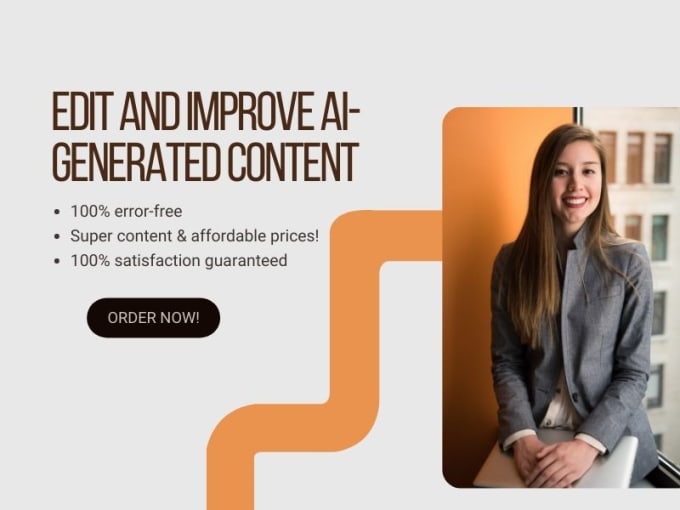 Gig Preview - Accurately proofread and edit your ai or chatgpt content