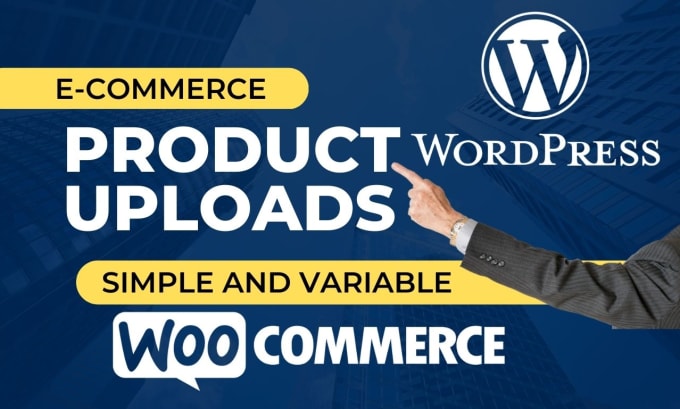 Gig Preview - Add or upload your simple or variable products to your woocommerce store