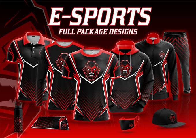 Design sublimation esports, baseball and cornhole jersey by Rifat_anjum_