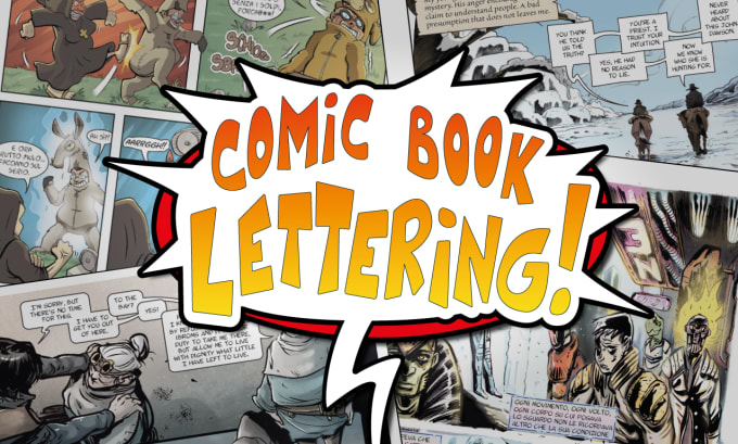 Gig Preview - Do pro lettering for your comic book