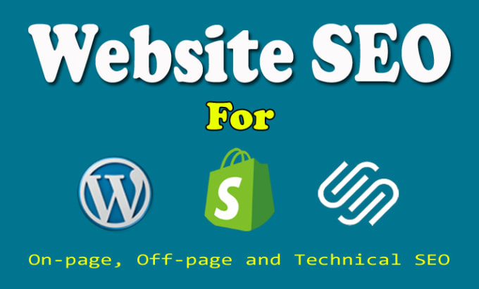 Gig Preview - Do SEO service for wordpress, shopify or squarespace website