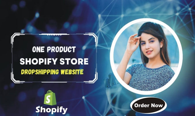 Gig Preview - Create a shopify one product store website