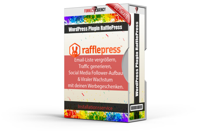 Gig Preview - Install one rafflepress ultimate giveaway license your wordpress site