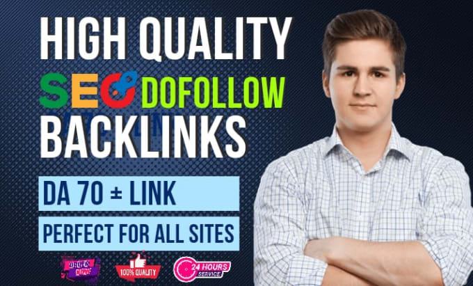 Bestseller - provide high da seo dofollow backlinks high quality link building service