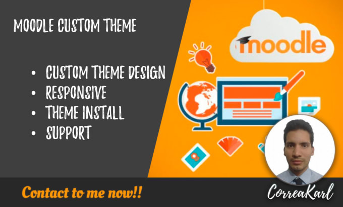 Gig Preview - Build a moodle custom theme