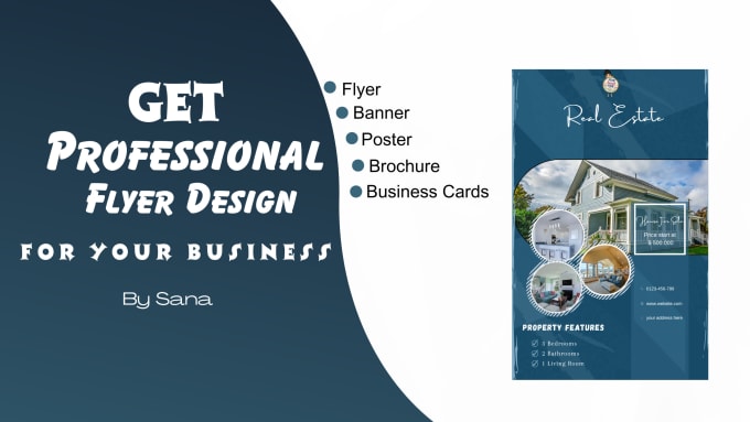 Gig Preview - Design a professional flyer for your business