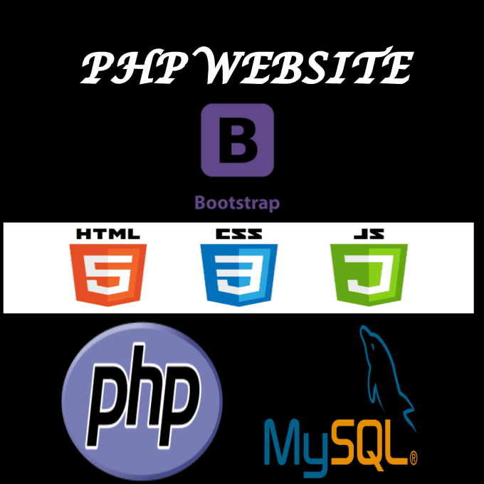 Gig Preview - Develop professional website using HTML,CSS,bootstrap PHP,