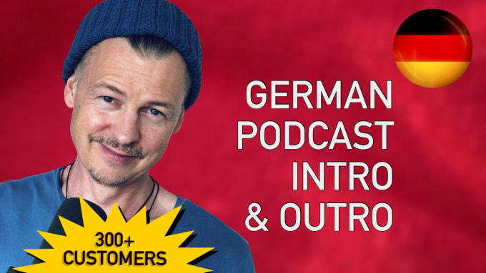 Gig Preview - Produce your german male podcast intro, outro and jingle