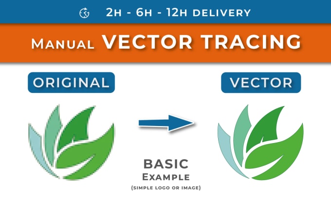 Gig Preview - Execute vector tracing for your logo or image