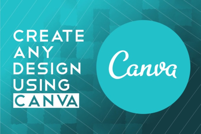 Gig Preview - Create any design using canva