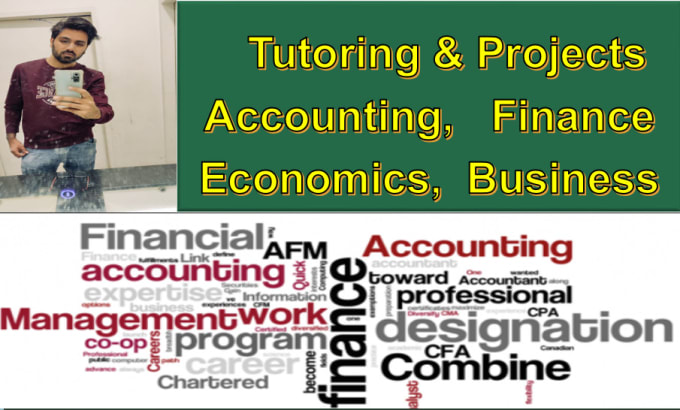 Gig Preview - Be your tutor in accounting business finance and economics