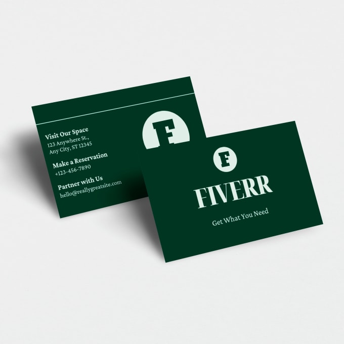 Gig Preview - Create customized business cards that reflect your brand identity