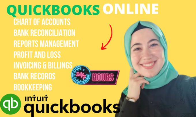 Gig Preview - Manage quickbooks online, bookkeeping, chart of accounts, bank reconciliation