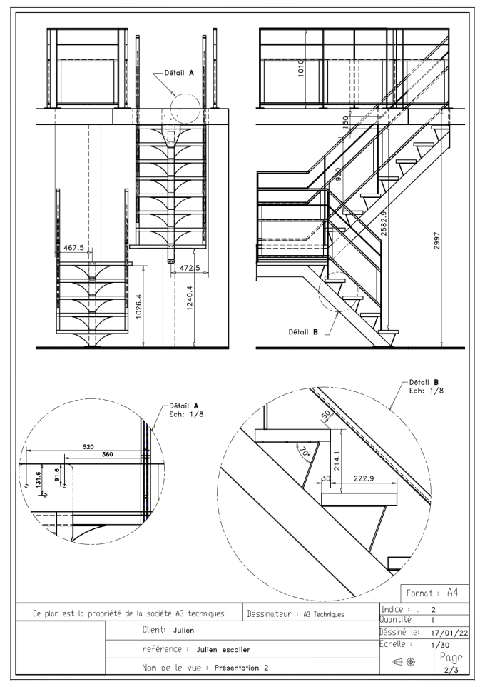 Gig Preview - Draw a side view of your stairs