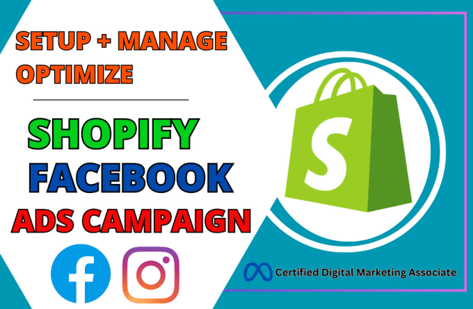 Gig Preview - Setup shopify facebook ads campaign, marketing, advertising for super sales