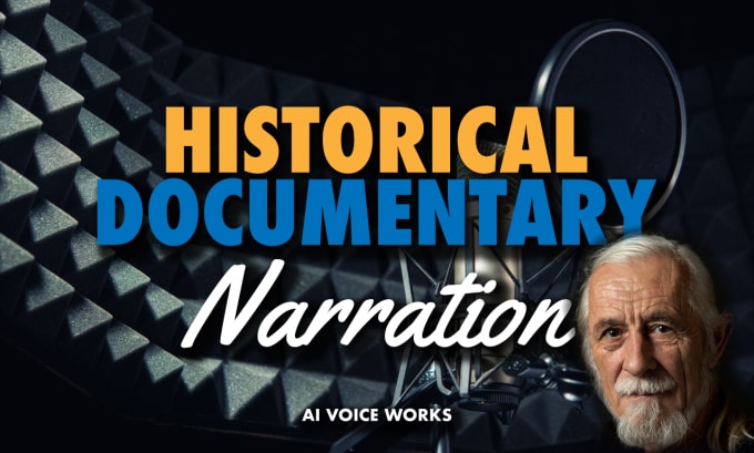 Gig Preview - Create a professional documentary voice over narration