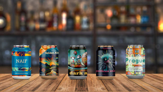 Gig Preview - Design stunning labels for beers and can beverages