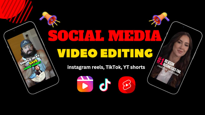 Gig Preview - Create youtube videos, shorts, instagram reels and tiktok videos