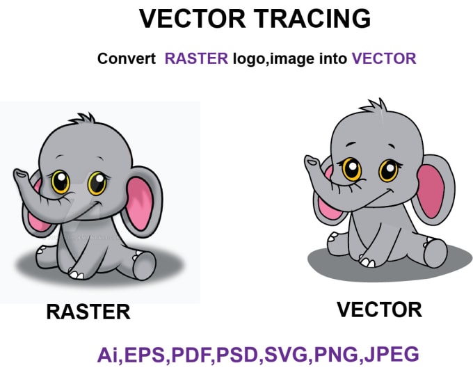 Gig Preview - Vector tracing, redraw logo, convert image to vector