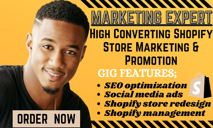 Bestseller - promote shopify store, shopify marketing, or sales funnel to boost shopify sales