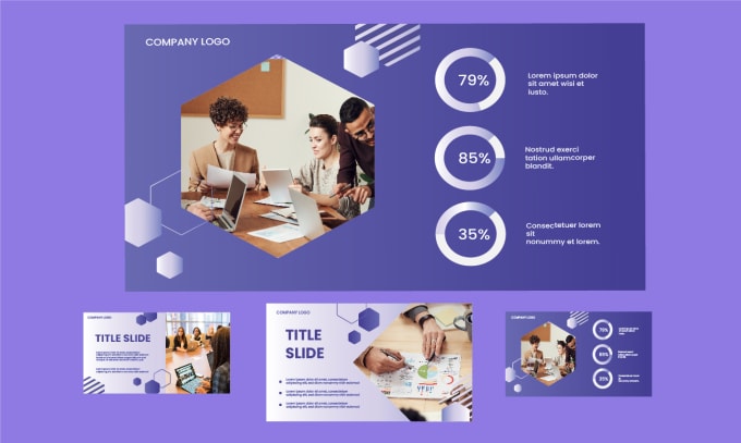 Gig Preview - Design a modern powerpoint presentation and animation