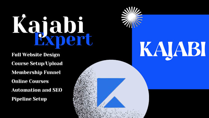 Gig Preview - Design kajabi landing page, kajabi website,kajabi pipeline