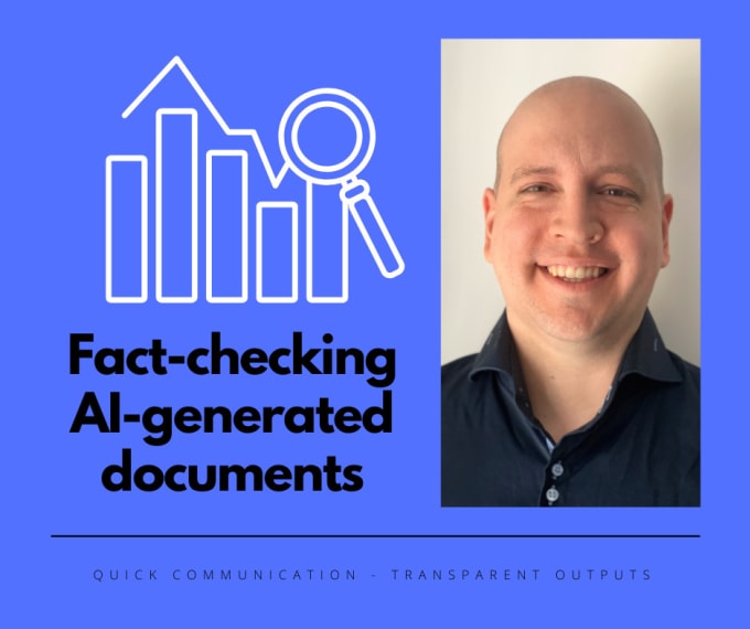 Gig Preview - Fact check your ai generated document