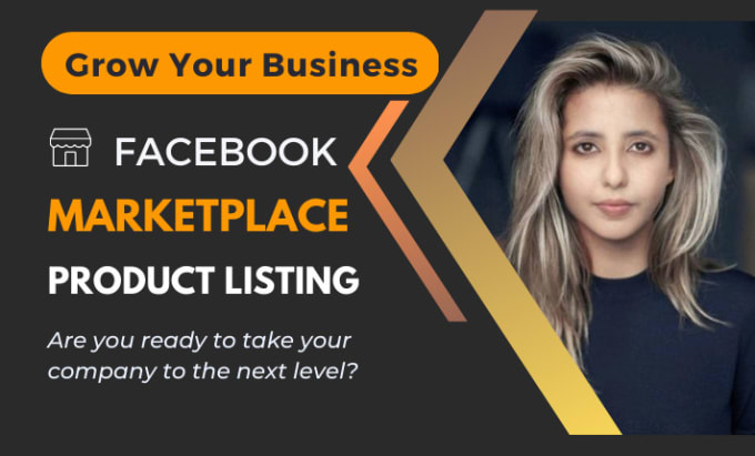 Gig Preview - List products on facebook marketplace to grow your business