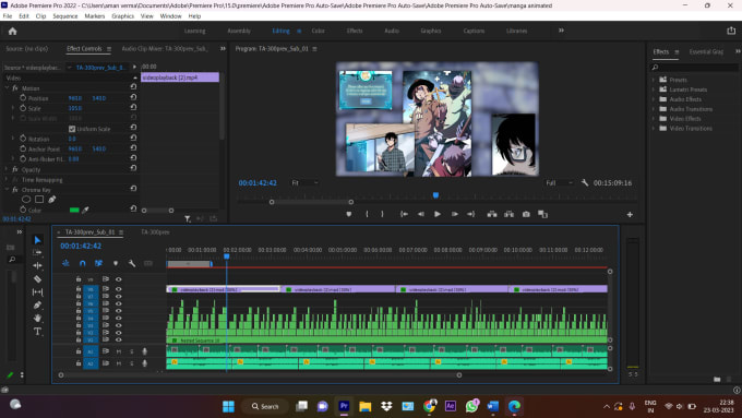 Gig Preview - Edit manhwa recap videos with voiceover included