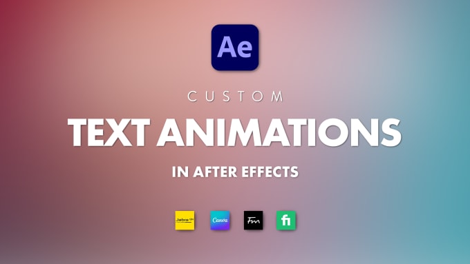 Text Animators: Custom Text Animation in Adobe After Effects