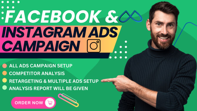 Gig Preview - Run facebook and instagram ads campaign, fb advertising, fb ads manager